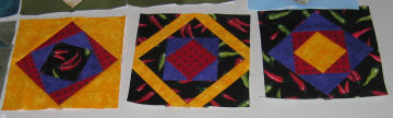 Quilt blocks -chilli style!