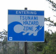 Tsunami sign