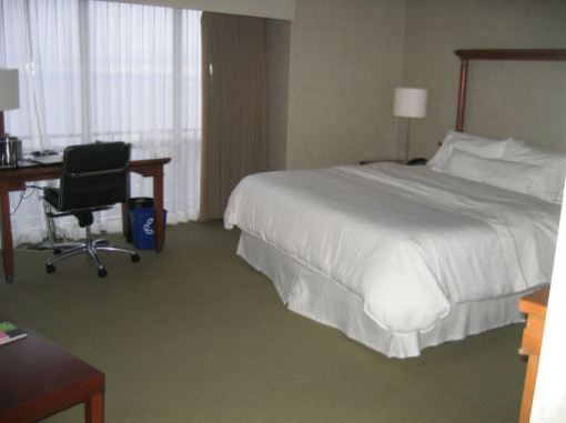 The Westin in Seattle -- main bedroom