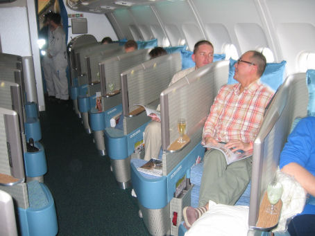 'Sarcophagus' seats on Cathay Pacific