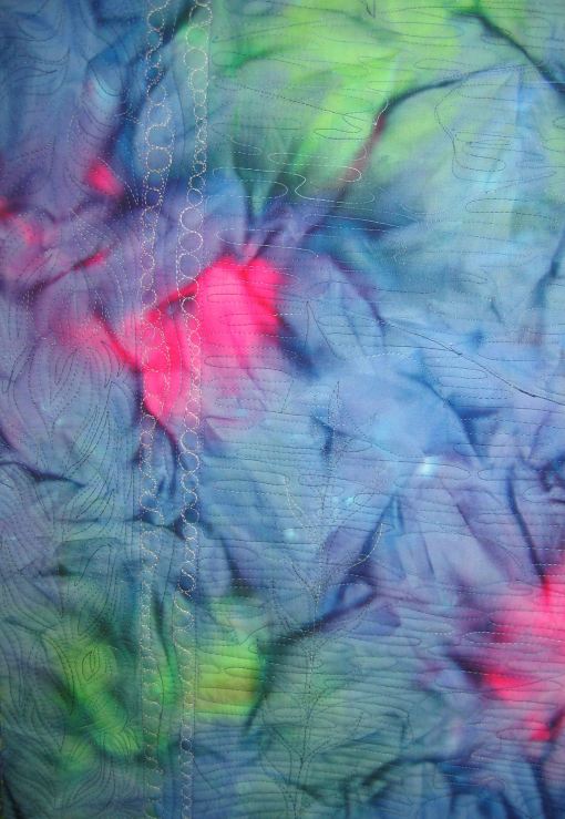 Stitching on the back