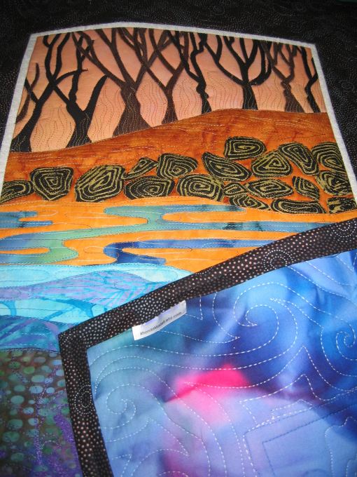 Showing some of the back