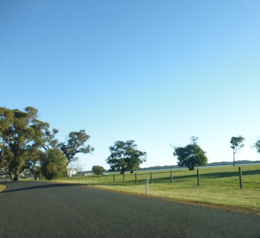 Near top end of Leschenault Estuary, Western Australia, around 4pm