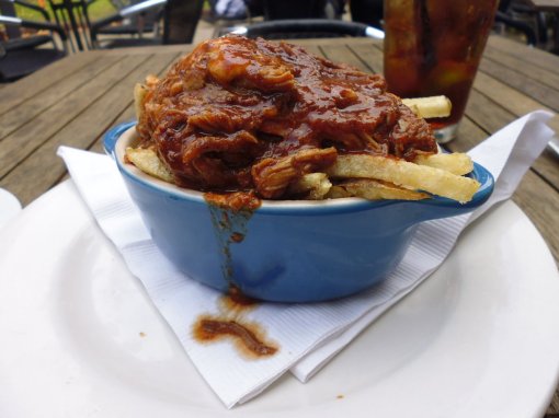 Poutine with pulled pork!