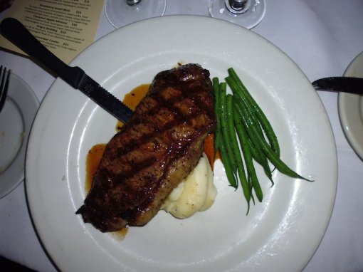 New York Strip Steak, Carr's Restaurant, Lancaster, PA