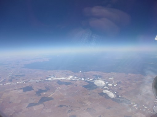 Salt lakes in the Western Australian wheatbelt