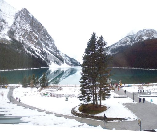 The final morning at Lake Louise